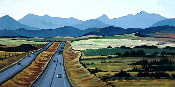 Road to Banff by Diane Ellingham Road to Banff by Diane Ellingham